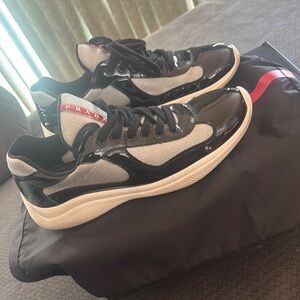 Prada Men's Black Sneakers